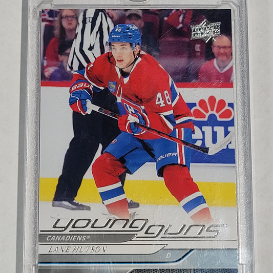 Lane Hutson 2024-25 Series 1 Upper Deck Hockey Young Guns